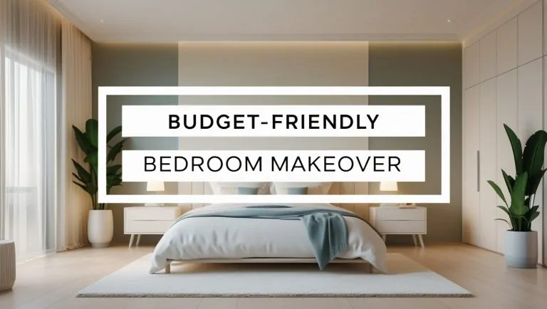 Textured Wallpaper or Paneling Behind the Bed