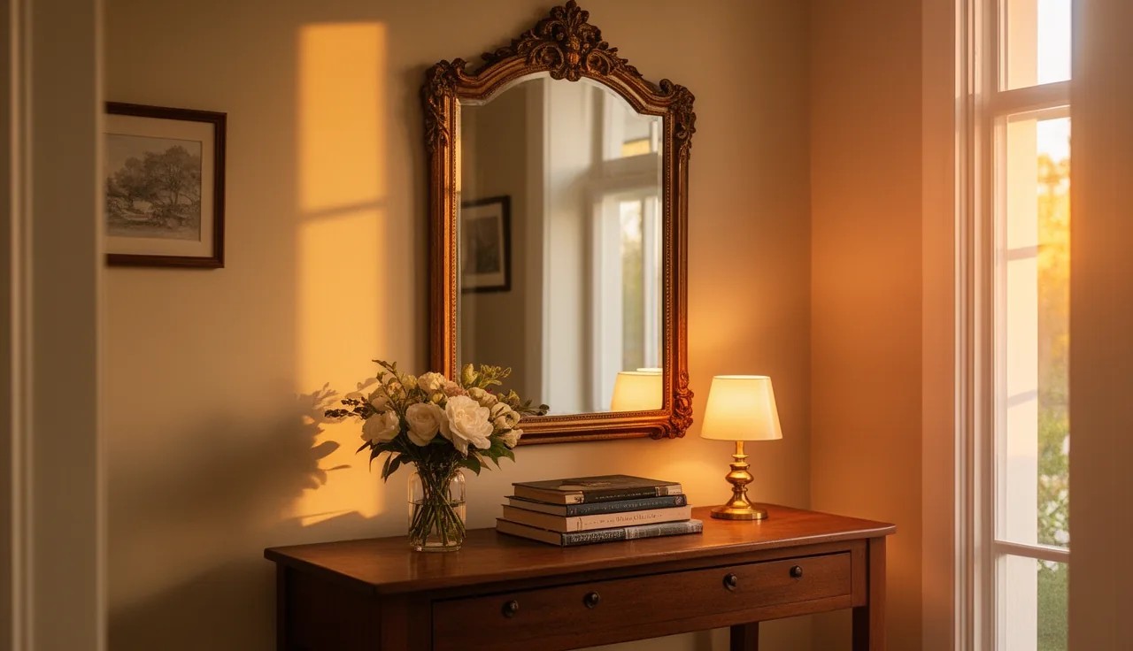 20 Vintage Entryway Mirror Ideas for Timeless Style Hero