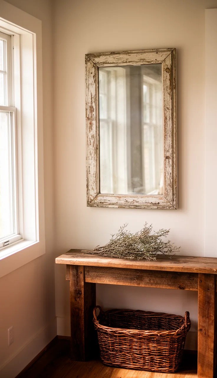 A Vintage Sunburst Mirror for Mid-Century Charm