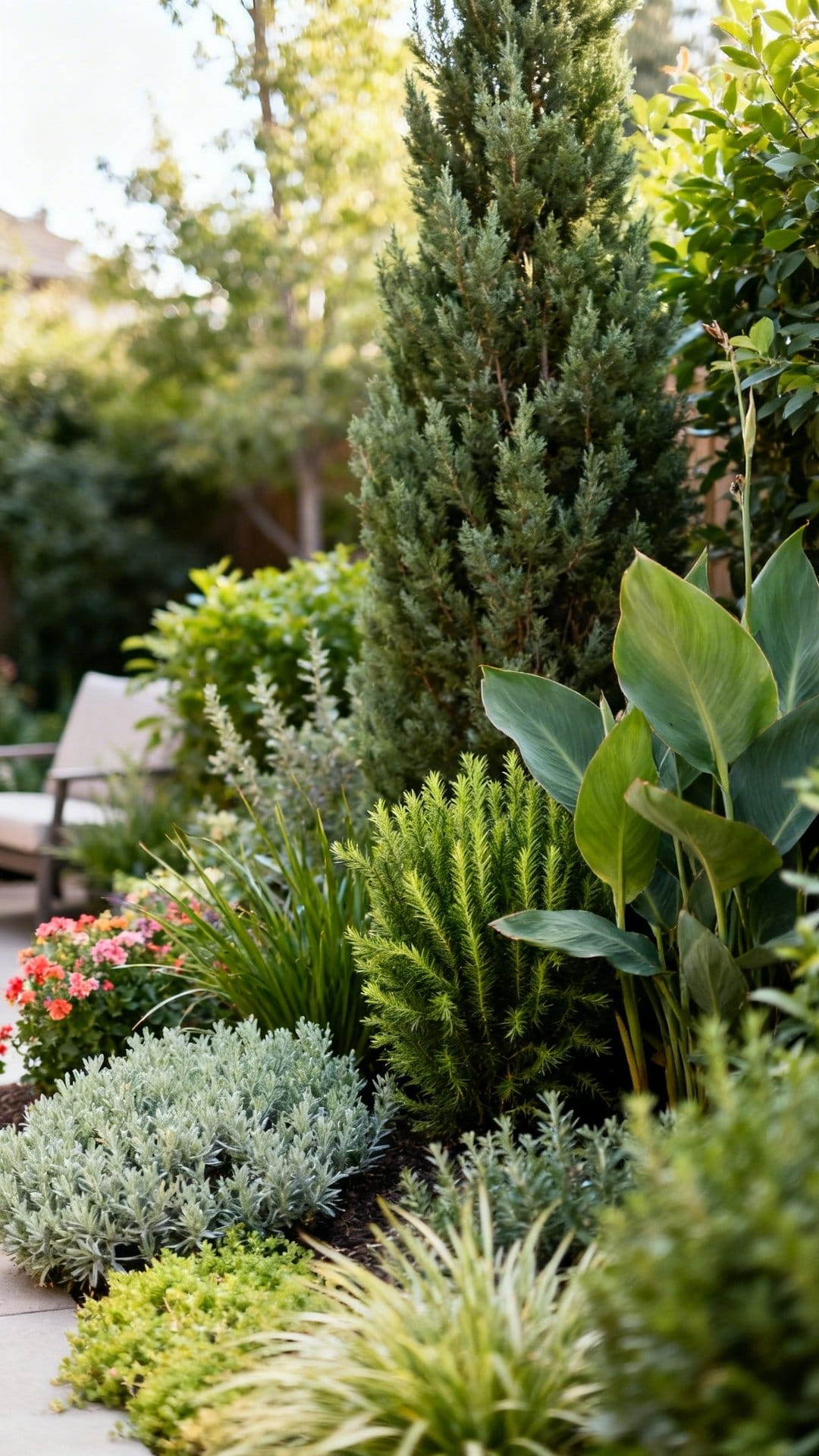 A Vertical Garden Wall for Greenery and Privacy