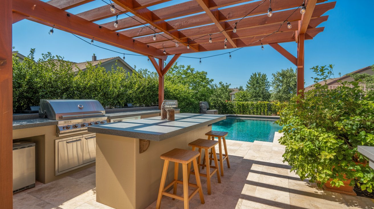 15 Covered Outdoor Kitchen Ideas That Make Your Backyard the Ultimate Entertaining Space Hero