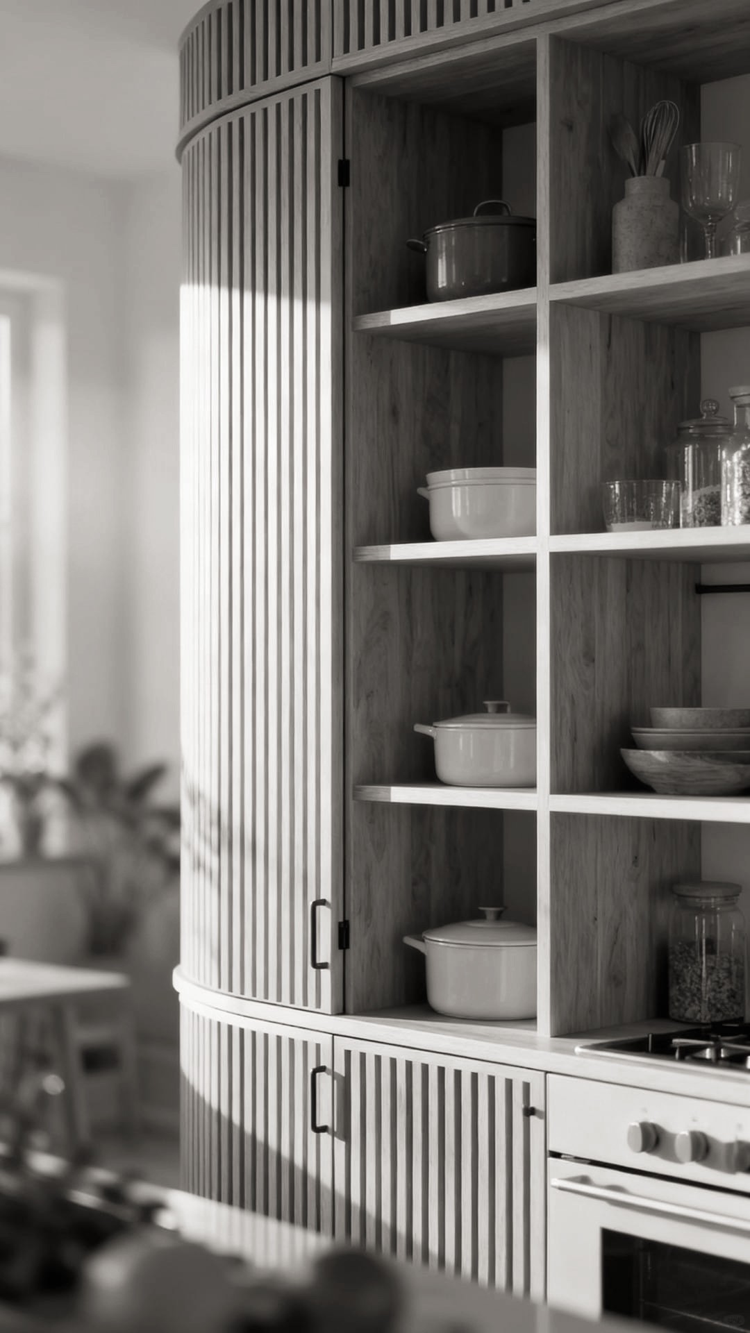 Corner Drawers with Built-in Dividers for Small Items