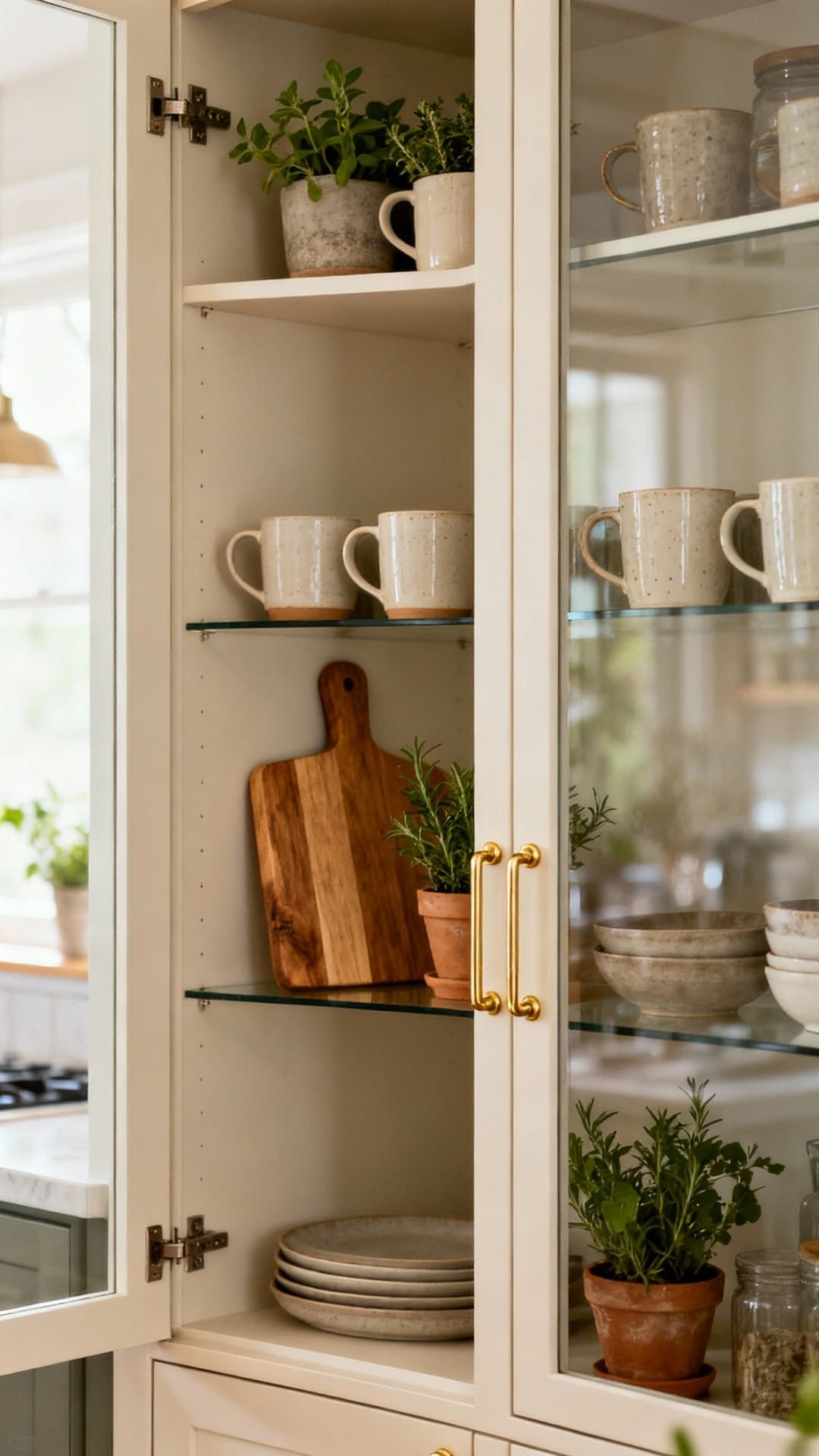 Vertical Pull-Out Racks for Canned Goods in Tight Corners