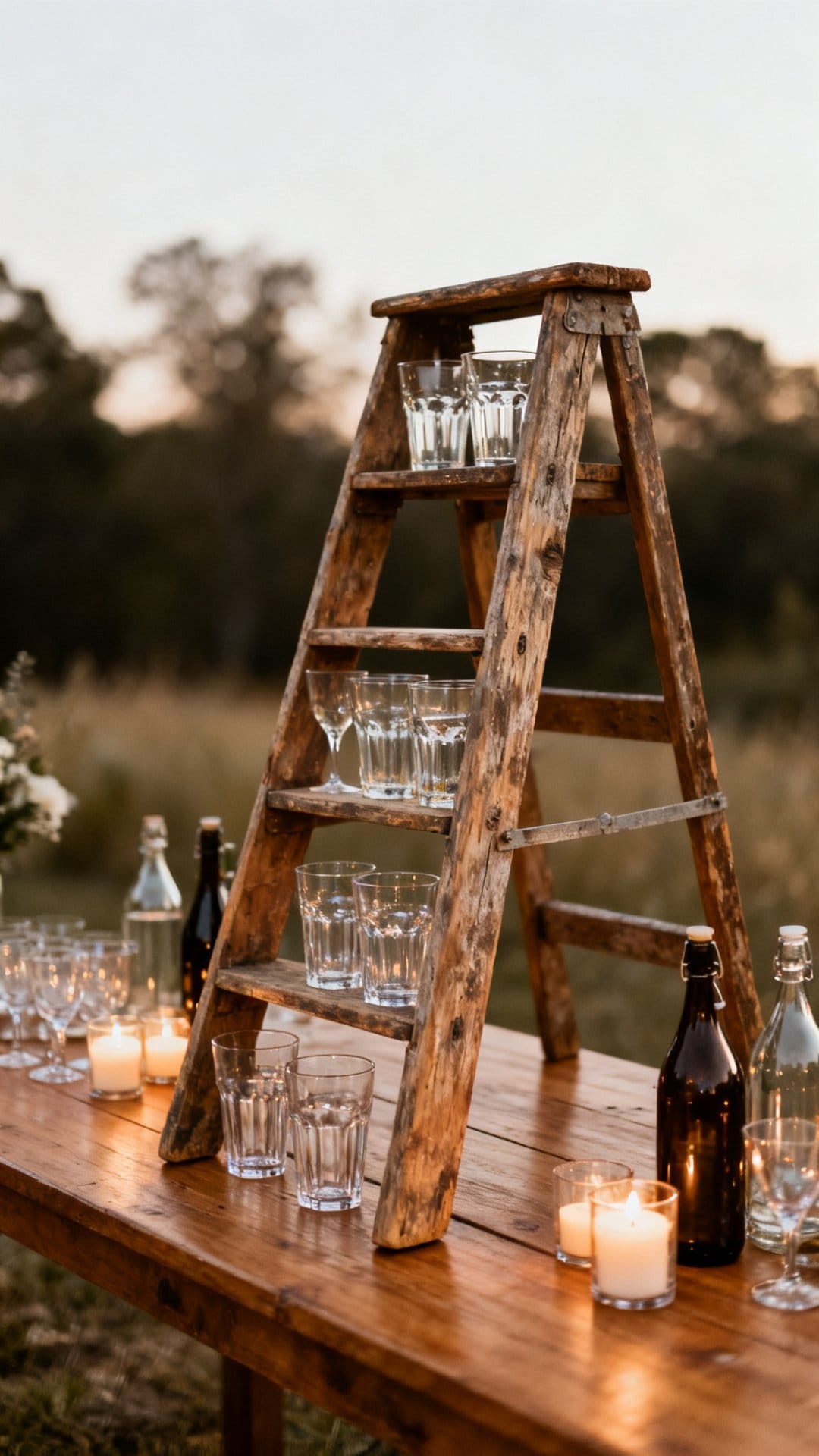 A DIY Photo Backdrop with Fresh Greenery