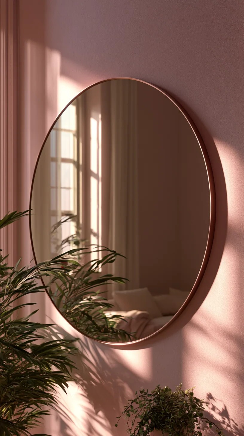 Dusty Pink Paired with Black Accents for Contrast