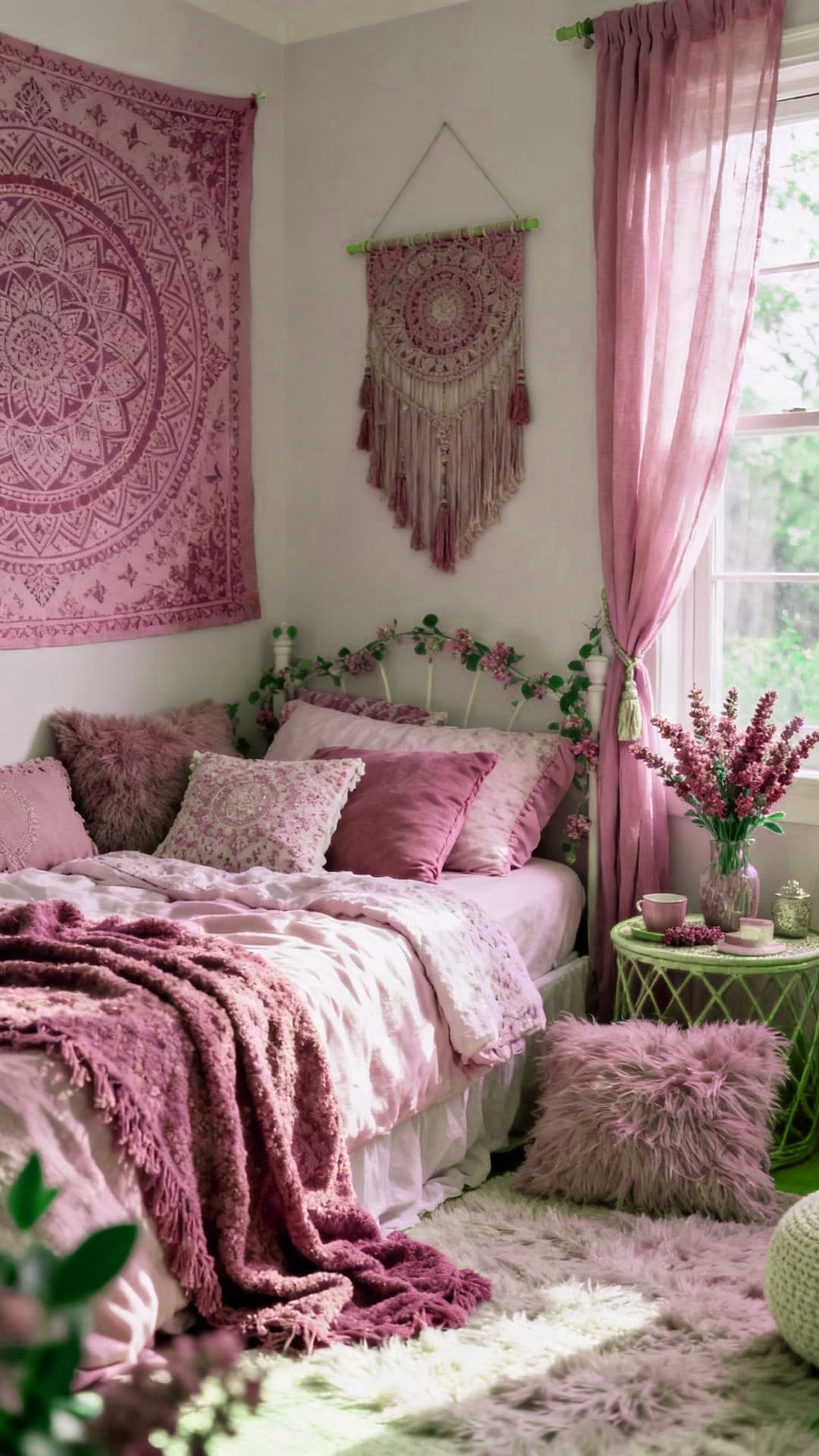 Pink and Black Color Combination for an Edgy Look