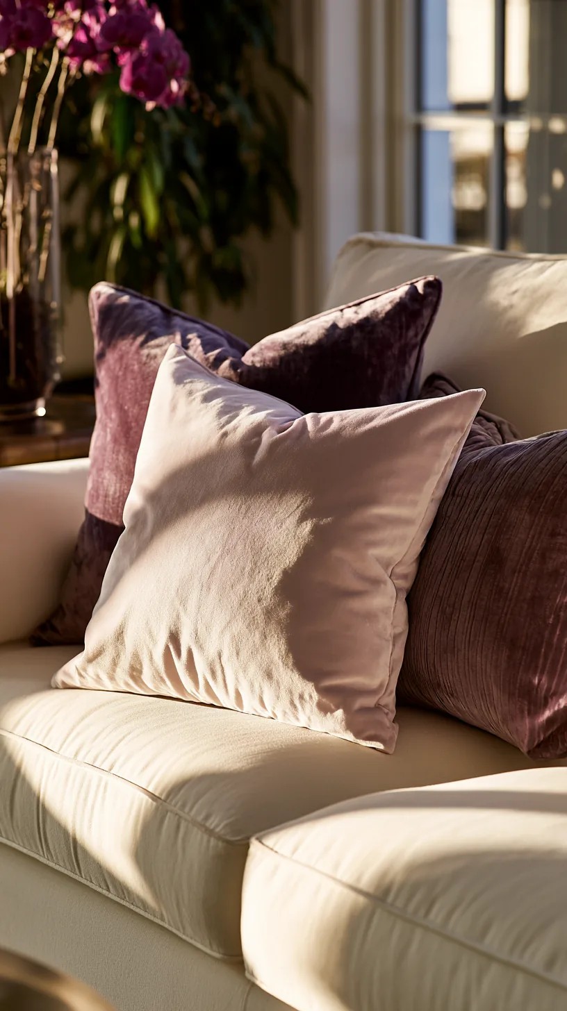 A Blush Pink Sofa as a Soft Statement Piece
