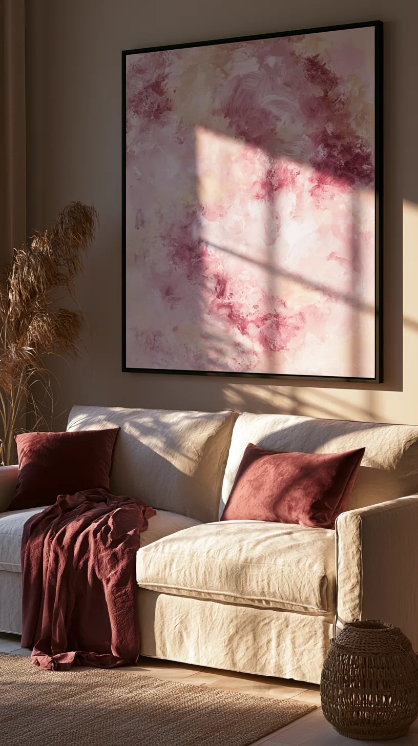 Pink and Warm Gray for a Soft Modern Palette