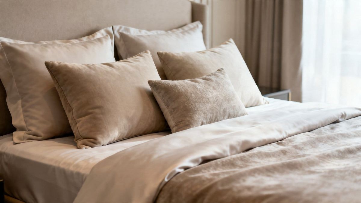 10 Queen Bed Decorative Pillow Arrangement Ideas That Wow Showcase Hero