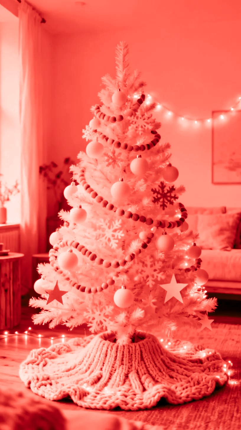 Classic Cherry Red Ornaments with Gold Accents