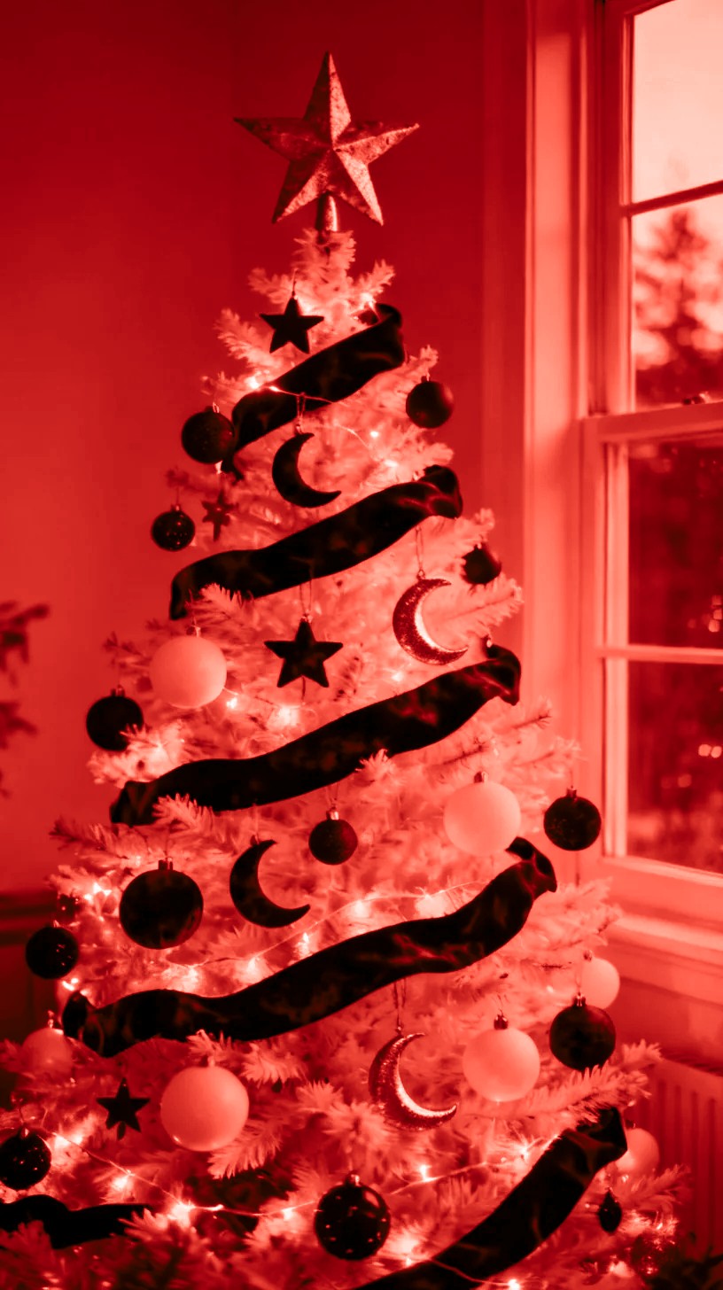 Red Felt or Fabric Ornaments for a Cozy, Handmade Look
