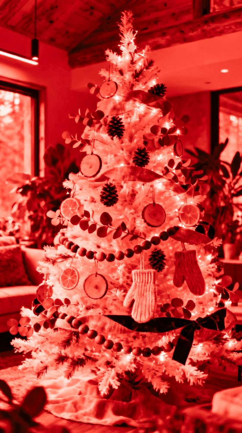 Vintage-Inspired Red Glass Ornaments