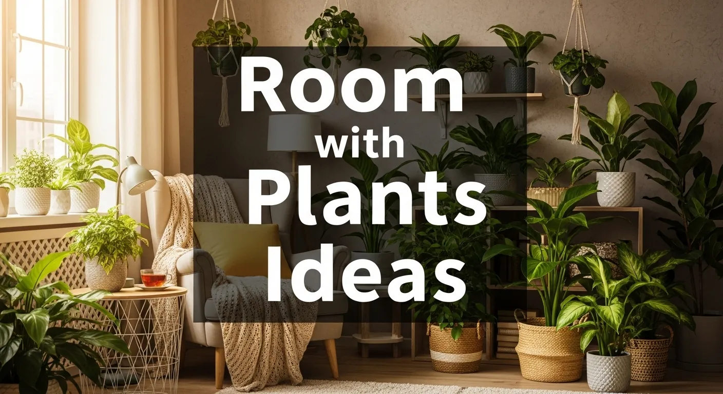 20 Creative Ideas for Decorating a Room with Plants Hero