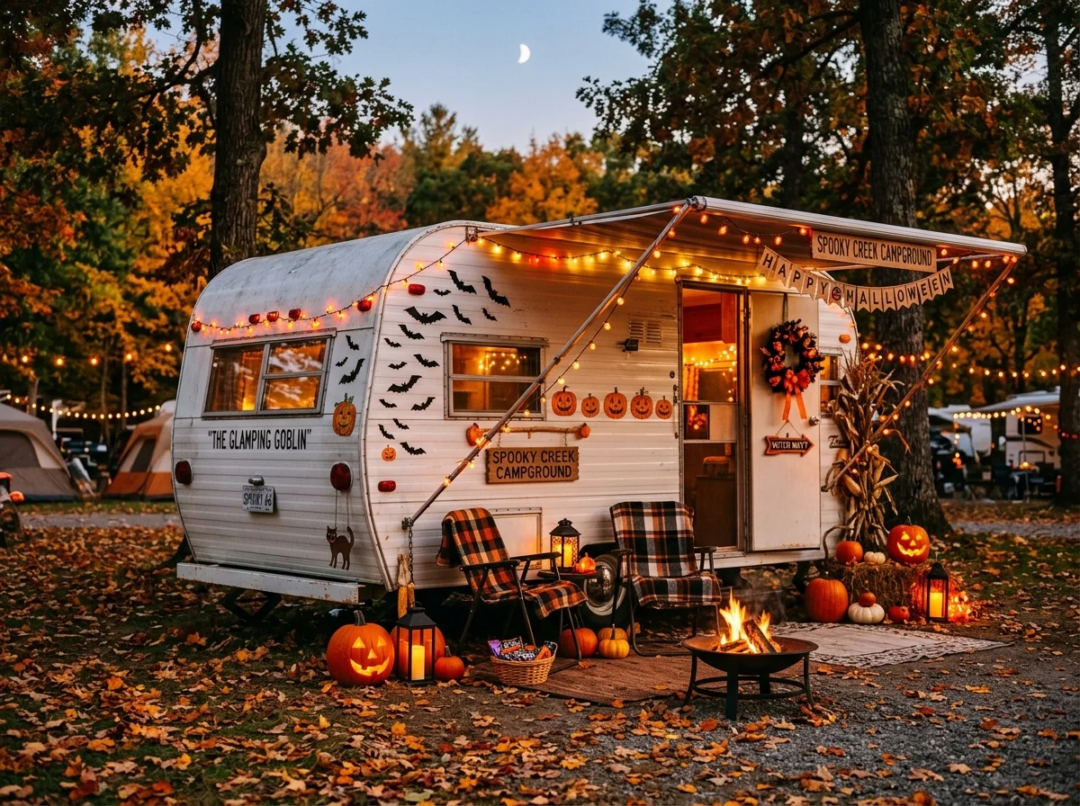 2. Magnetic Halloween Decals for the Exterior Siding