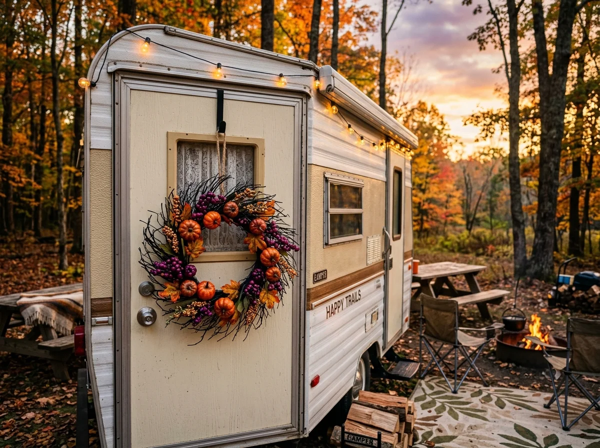 3. A Lightweight, Collapsible Wreath for the Door
