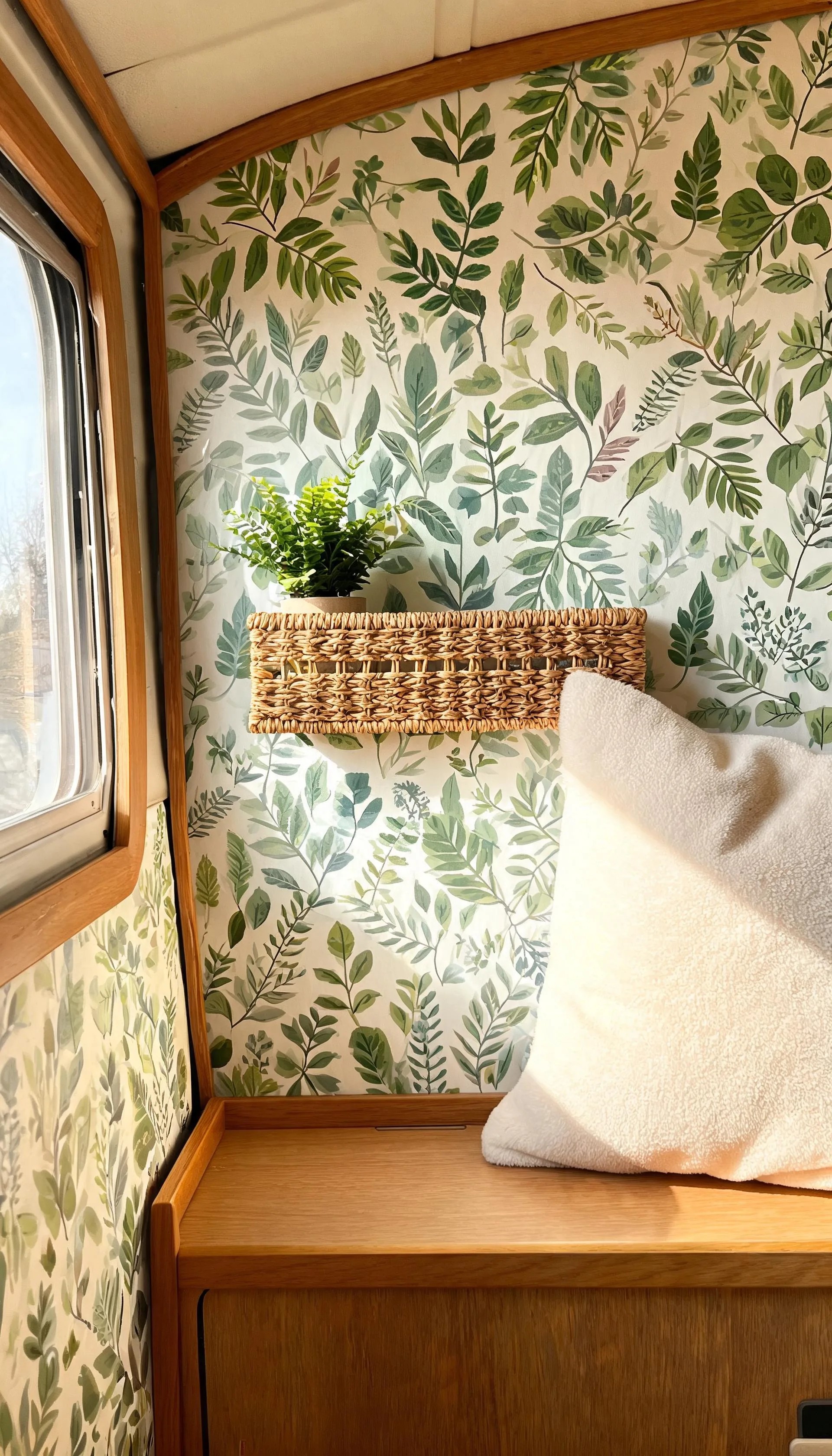 Removable Peel-and-Stick Wallpaper for Renter- and RV-Friendly Use
