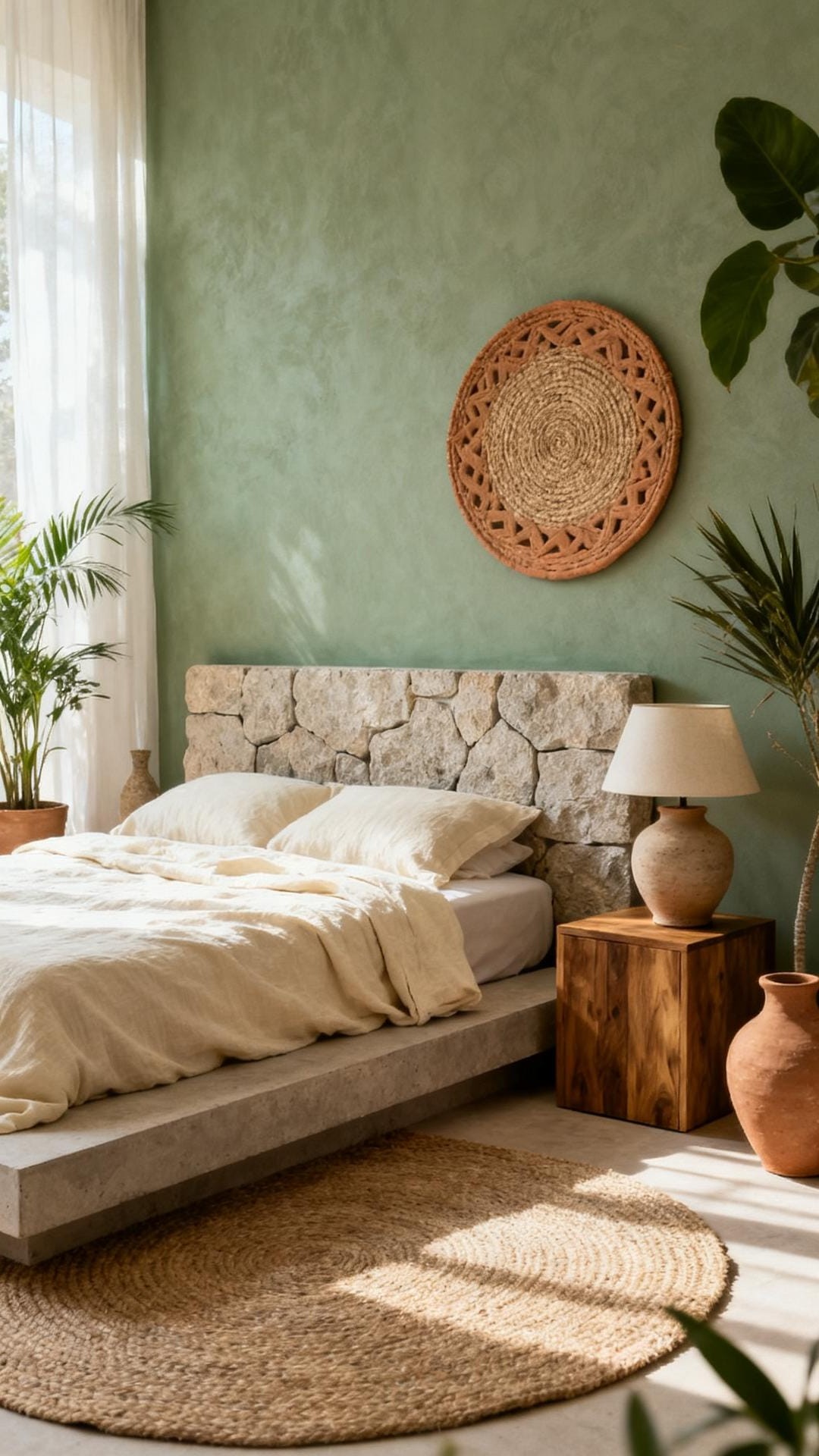Sage and Cream Paired with Black Accents