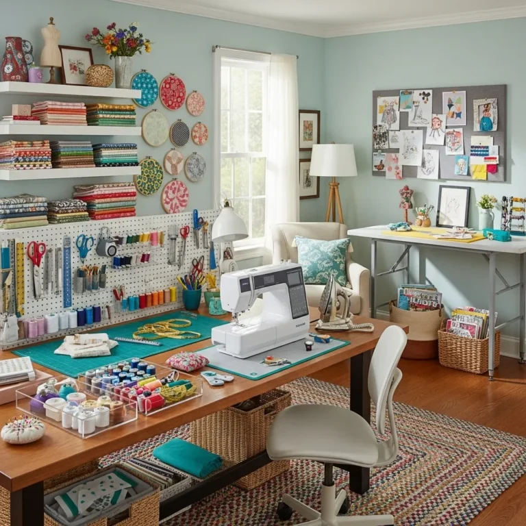 10 Sewing Room Ideas to Organize, Inspire, and Boost Creativity