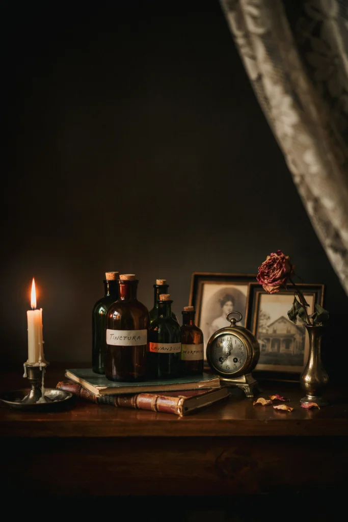 12. Vintage Portraits or Aged Artwork as Wall Decor