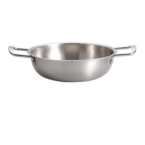 Brushed Stainless Steel Kitchen Utensils for Stainless Steel Pans
