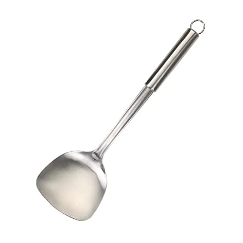 Firm BPA-Free Nylon Spatulas for Non-Scratching Flipping in Stainless Steel Pans