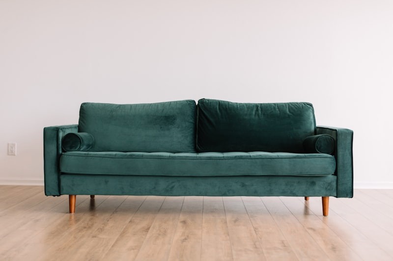 Mid-Century Modern Living Room with Teak Furniture and Sputnik Chandelier