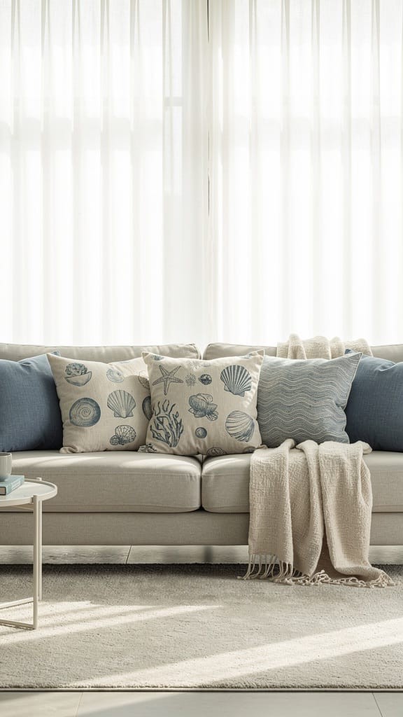 A Streamlined, Decluttered Coffee Table Styling