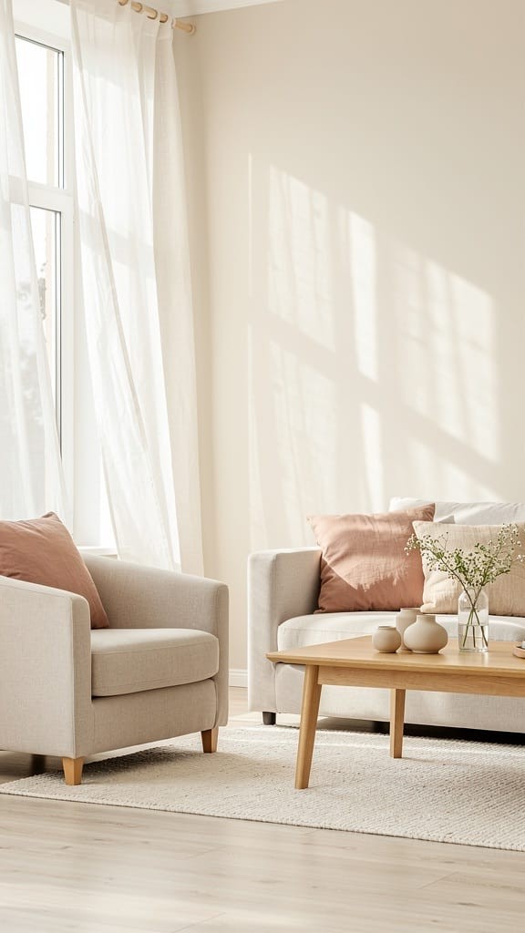 Glass and Acrylic Accents for a Light, Airy Feel