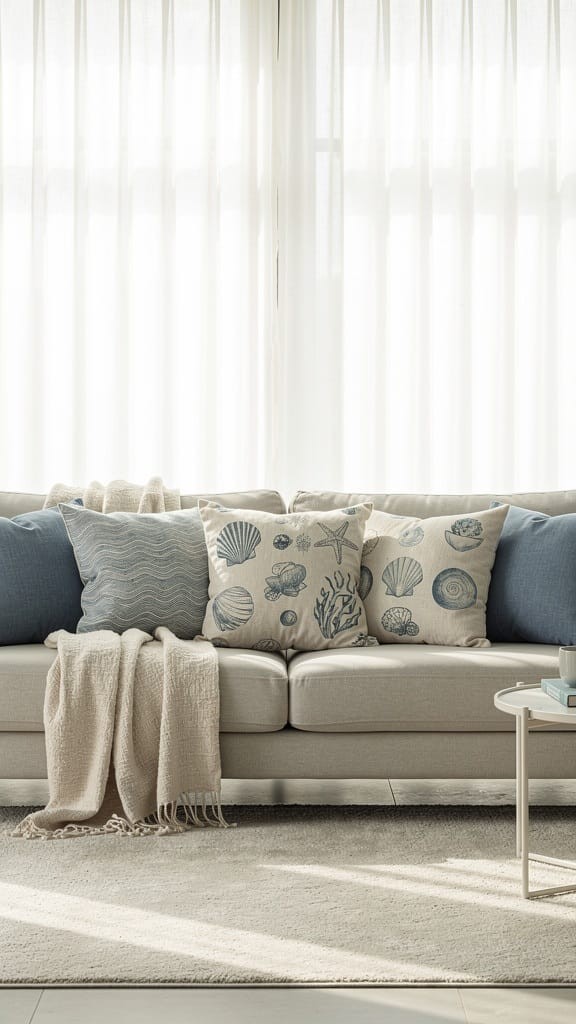 Light Wood and Rattan Furniture Accents