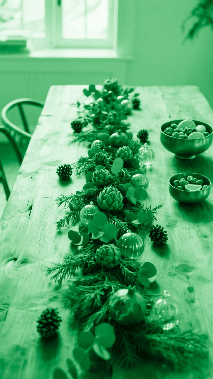 A Deep Emerald Green and Gold Color Scheme