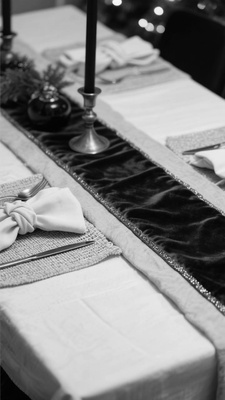 A Monochromatic White and Silver Winter Theme