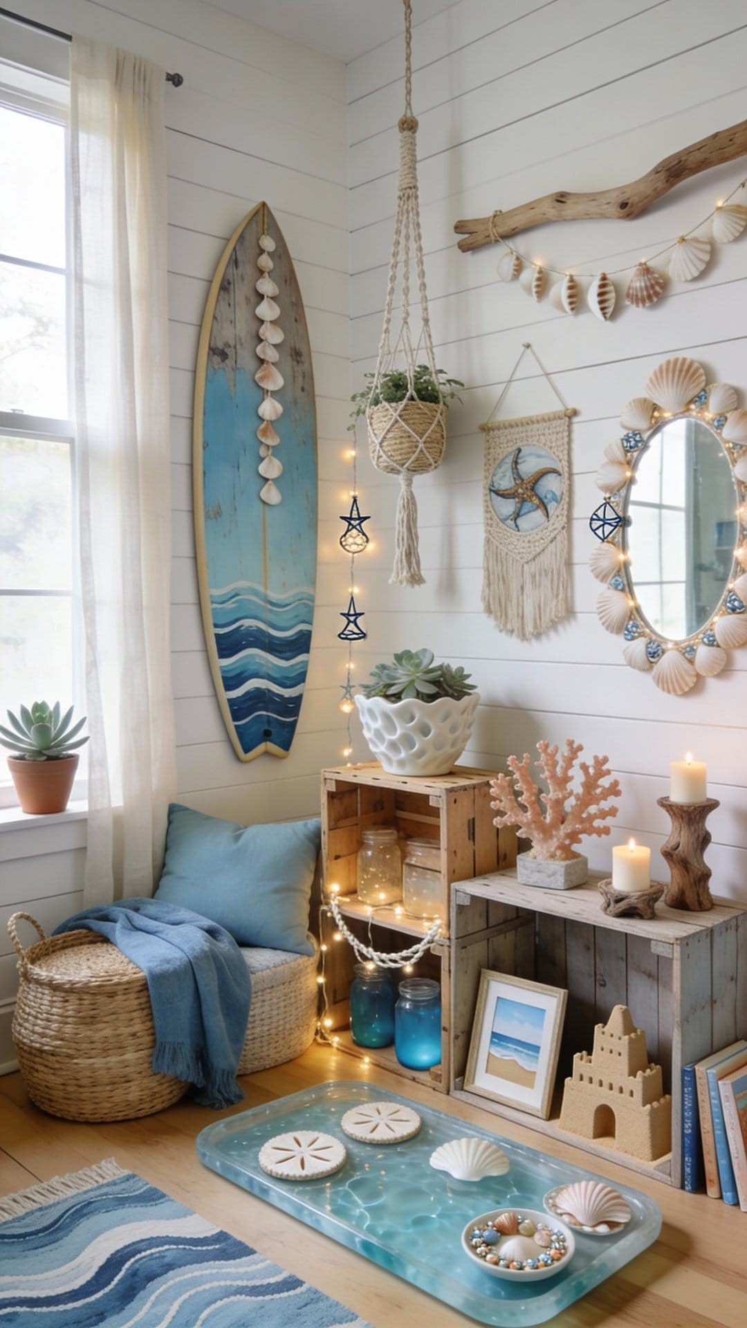Washi Tape Wall Art for a Temporary, Renter-Friendly Design
