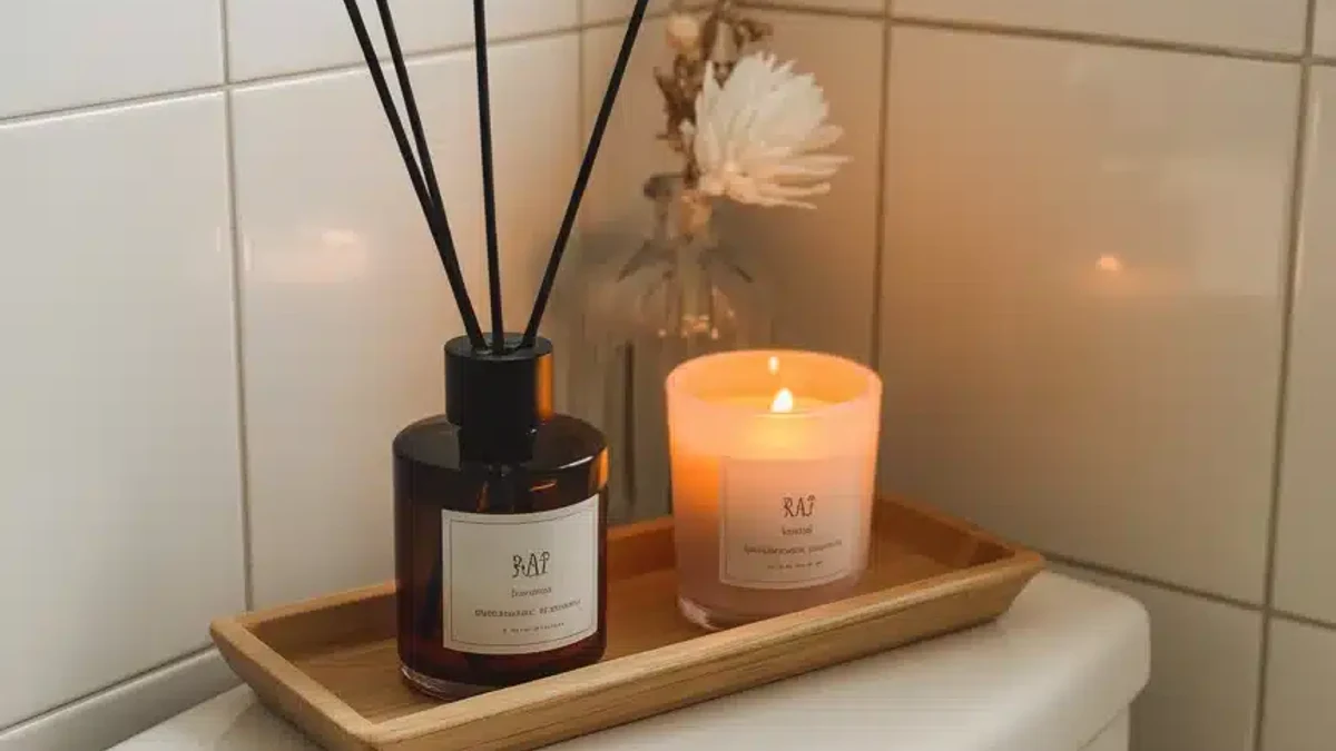 A reed diffuser for subtle, continuous fragrance