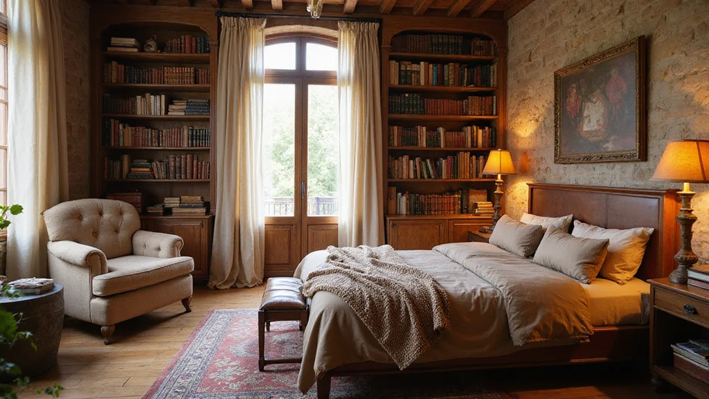 10 Cozy Tuscan Bedroom Ideas for Book Lovers Hero