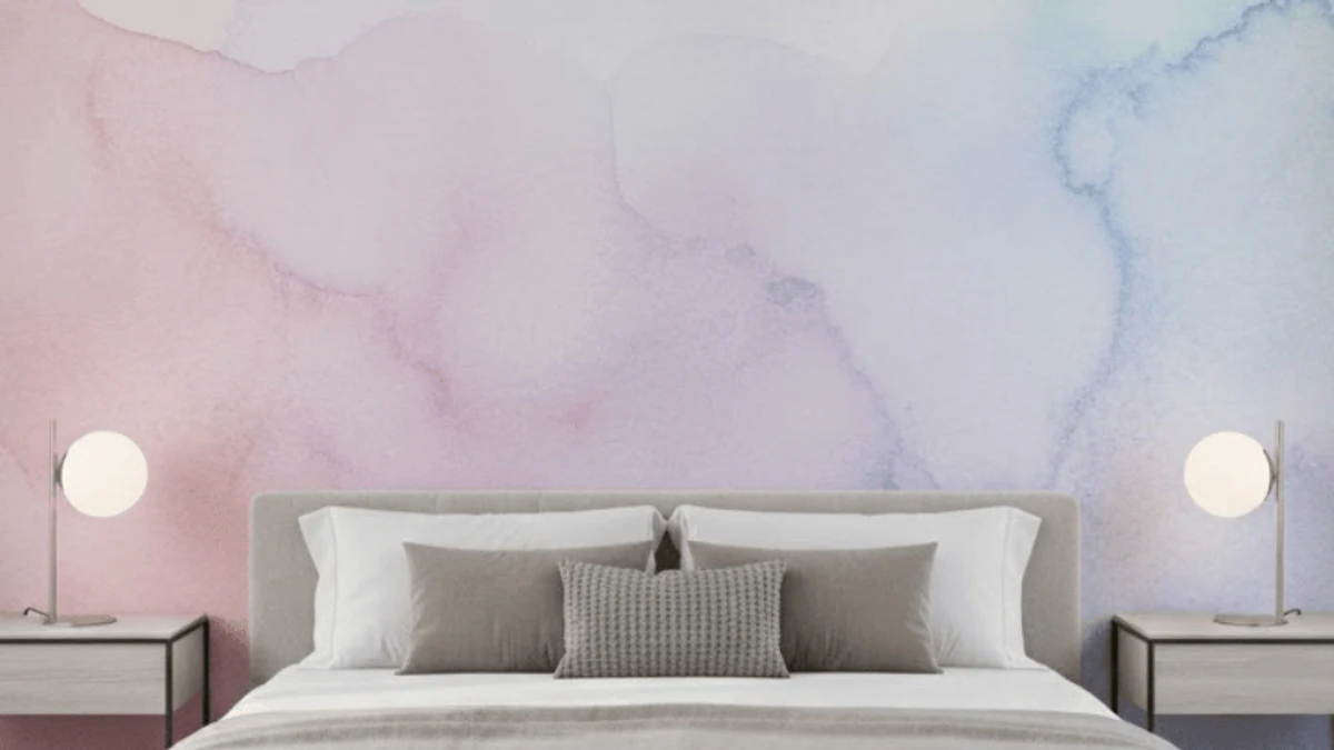 A watercolor-style wallpaper for a soft, artistic look