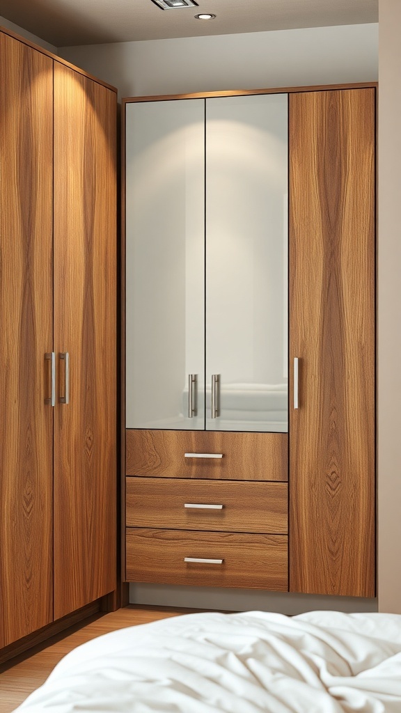 Premium Mixed Material Finishes: Matte Lacquer, Glass, and Metal