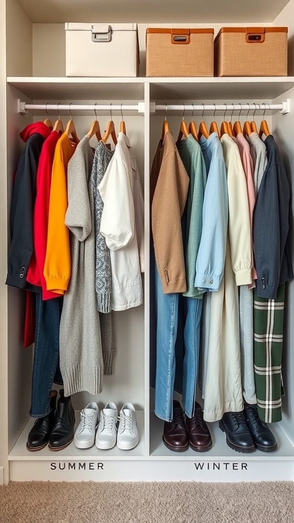 Multi-Tier Seasonal Rotation Layouts for Year-Round Order
