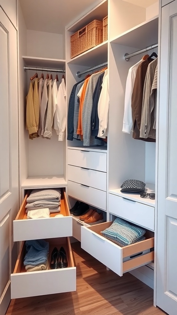 Specialized Concealed Jewelry and Watch Storage Drawers