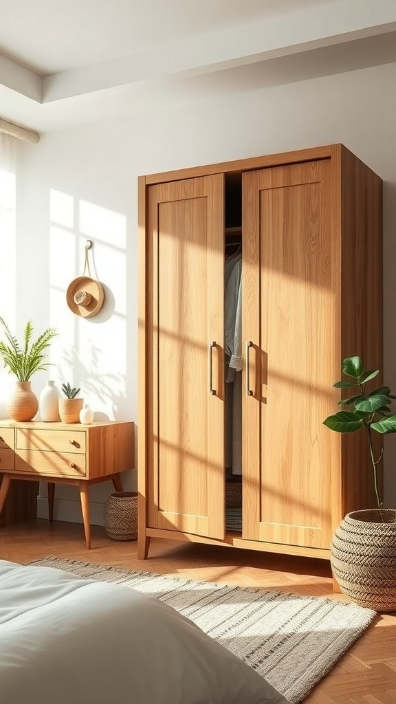 Sustainable Wood and Eco-Conscious Wardrobe Materials