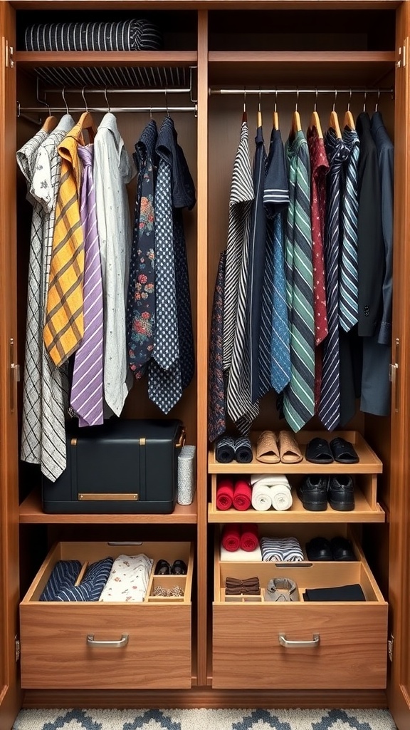 Internal Organization Systems and Smart Wardrobe Hardware