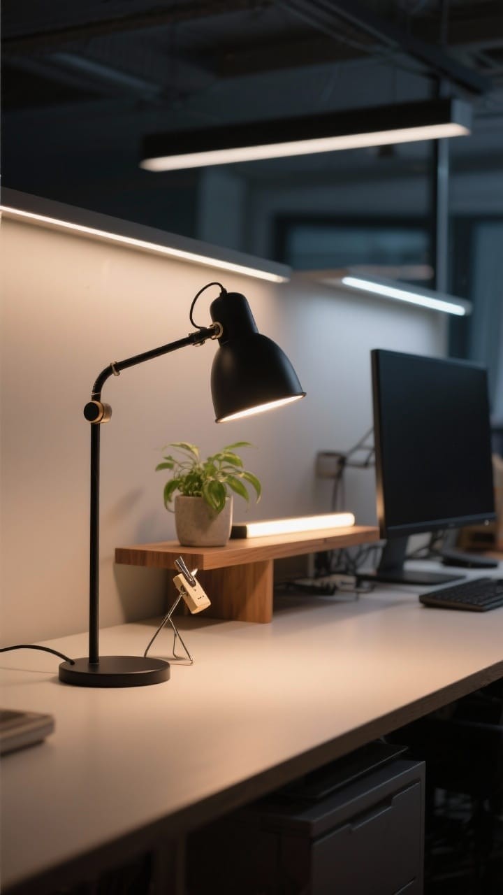 Desk Lamp with Warm Lighting