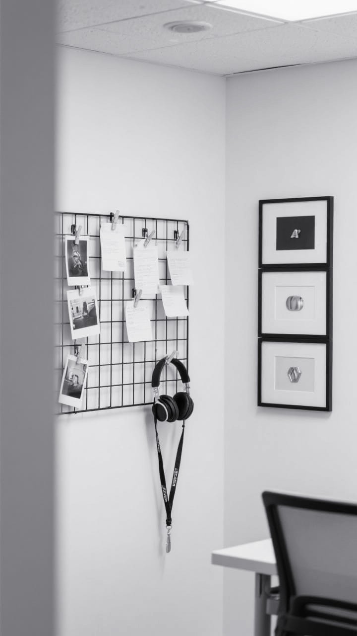Whiteboard on Office Wall