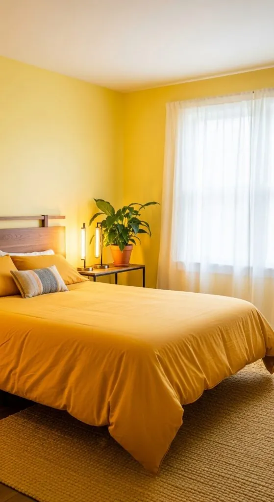 Yellow Paired with Warm Terracotta for an Earthy Combination