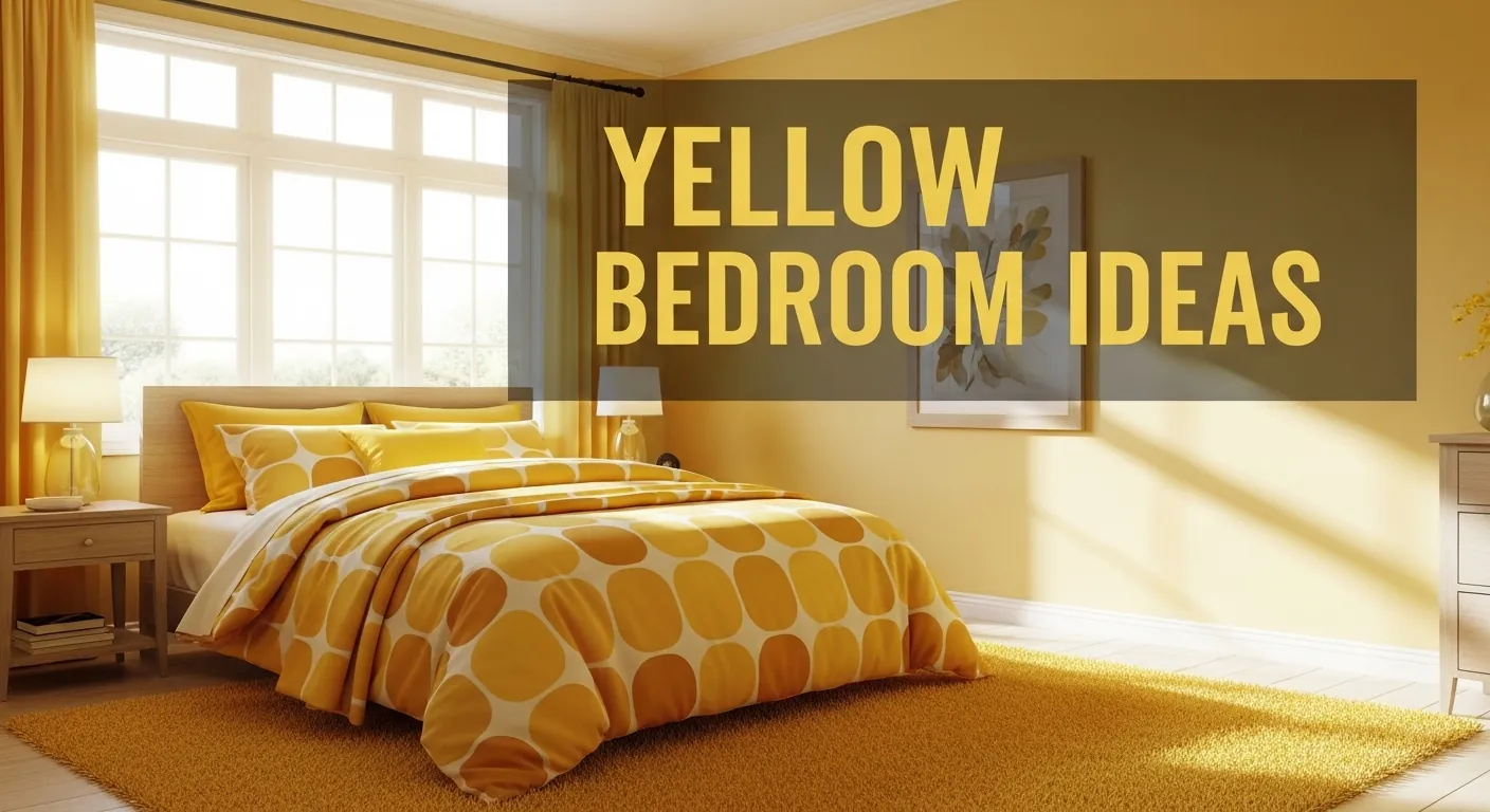 10 Yellow Bedroom Ideas for Warm, Balanced, and Livable Homes Hero