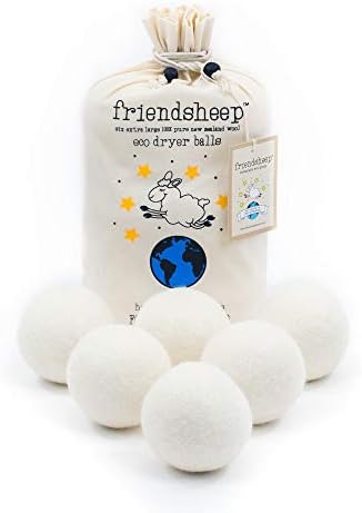 Organic Wool Dryer Balls (Pack of 6)