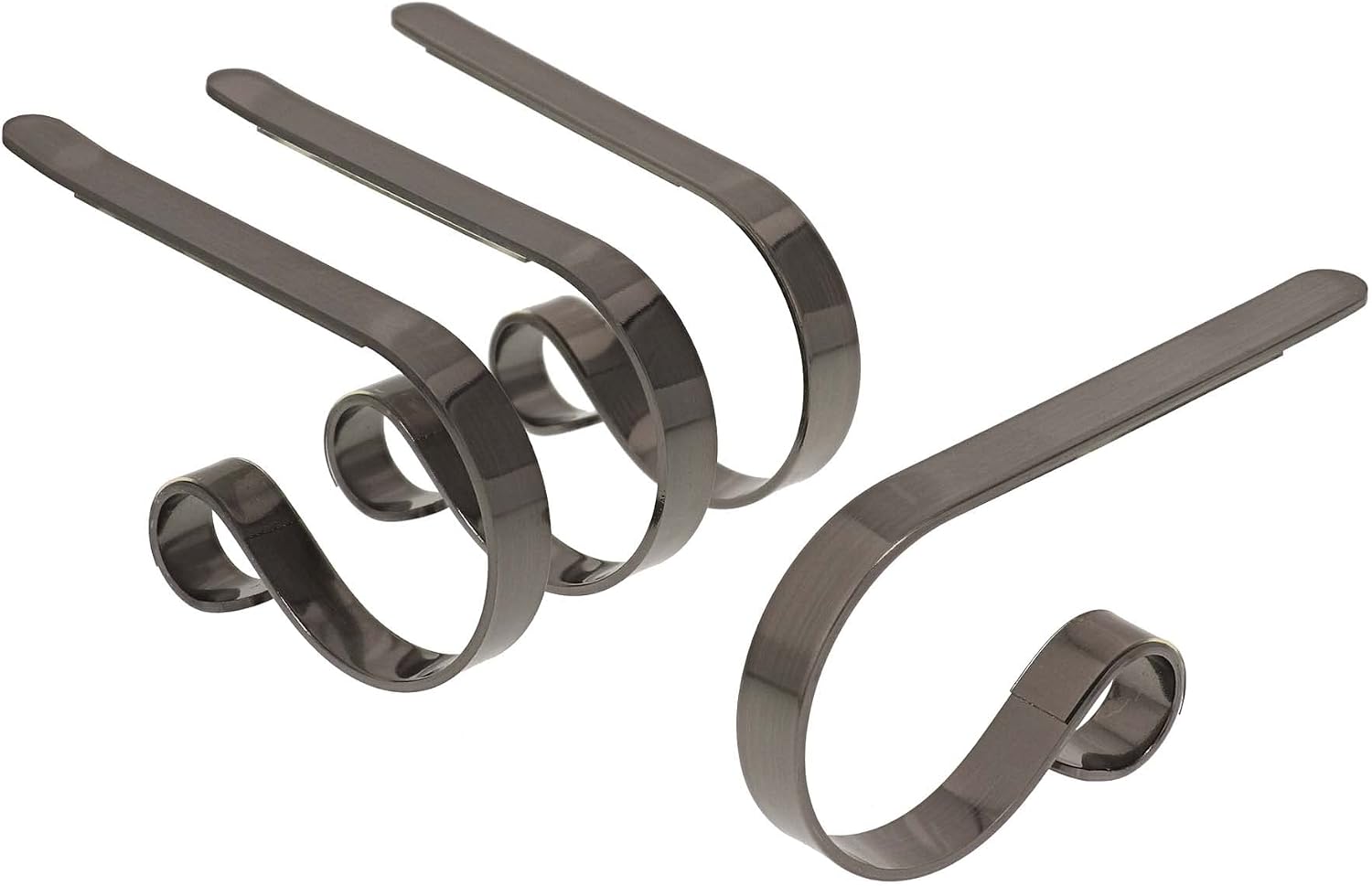 Classic MantleClip Brass Stocking Holders