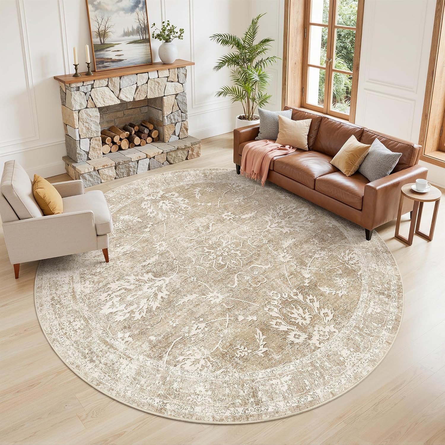 Traditional Patterned Area Rug